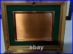 Vintage Alfred Dunhill of London Burl Wood Humidor Copper Fitted PA2052826