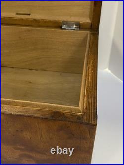 Vintage Alfred Dunhill of London Wood Claw-Footed Cigar Humidor Box