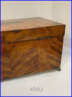 Vintage Alfred Dunhill of London Wood Claw-Footed Cigar Humidor Box