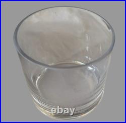 Vintage Antique Victorian Silverplate Scenic Repousse Cigar Humidor Glass Liner