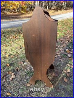 Vintage Art Deco Humidor Smoke Furniture Stand Table Unlined 1920-1930s