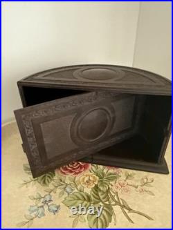 Vintage Bakelite Roto Tray Cigarette Humidor Art Deco Smoking Box USA