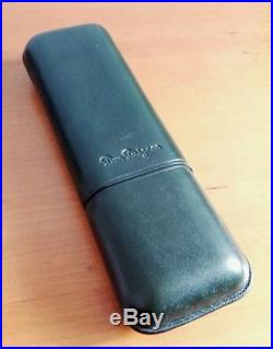 Vintage Cigar Case Original Moet Et Chandon Dom Perignon Rare Leather In Box