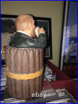 Vintage Cigar Ceramic Majolica Humidor 100 Yo Exc?