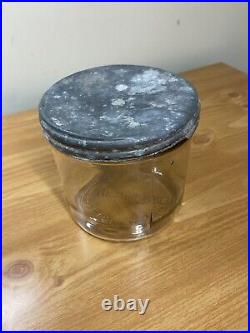 Vintage Cigar Jar Marion Ohio 1940s-1950s Factory 162