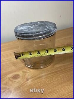 Vintage Cigar Jar Marion Ohio 1940s-1950s Factory 162