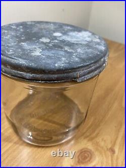 Vintage Cigar Jar Marion Ohio 1940s-1950s Factory 162