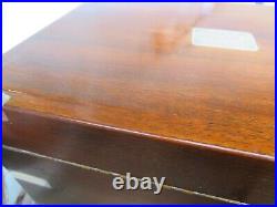 Vintage Cigar Tobacco Humidor Chest Sterling