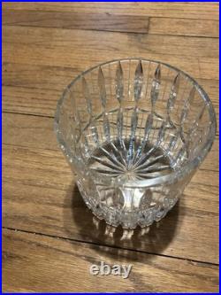 Vintage Clear Crystal Humidor/Storage Jar Elegant Lines Heavy VGC Vintage Clear Crystal Humidor/Storage Jar Elegant Lines Heavy VGC