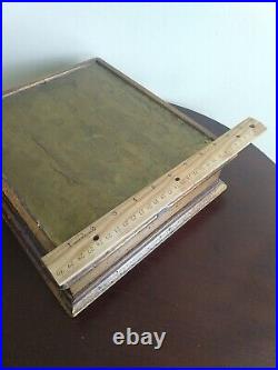 Vintage Comoys Of London Wood Humidor Box Made In Italy