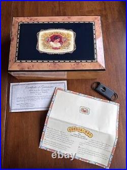 Vintage Cuesta Rey Cigars 100 Year 2004 Limited Edition Humidor Box #0550/2500