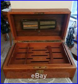 Vintage Davidoff humidor No. 4 Medium in Thuya brilliant wood