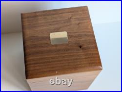 Vintage Decatur Industries DECO USA Walnut Humidor Cigar Box Vintage Decatur Industries DECO USA Walnut Humidor Cigar Box