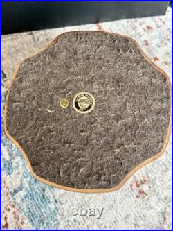 Vintage Decatur Walnut Pipe Rack Stand Humidor Jar 12 Pipe DECC Complete USA