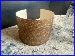 Vintage Decatur Walnut Pipe Rack Stand Humidor Jar 12 Pipe DECC Complete USA