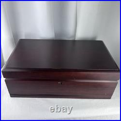 Vintage Diamond Crown Cigar Humidor Clean Box READ