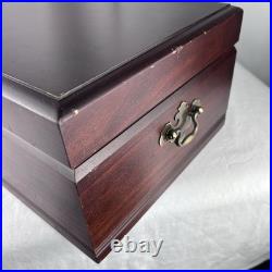 Vintage Diamond Crown Cigar Humidor Clean Box READ