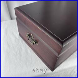 Vintage Diamond Crown Cigar Humidor Clean Box READ
