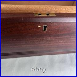 Vintage Diamond Crown Cigar Humidor Clean Box READ