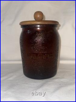 Vintage Dun-Rite Wood Novelty Brooklyn NY Pipe Rack Stand, Humidor, 4 Pipes
