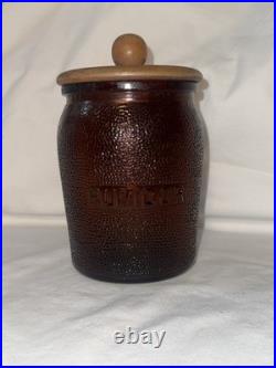 Vintage Dun-Rite Wood Novelty Brooklyn NY Pipe Rack Stand, Humidor, 4 Pipes