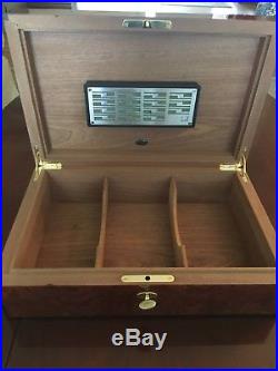 Vintage Dunhill Humidor 70ct with Original Packaging