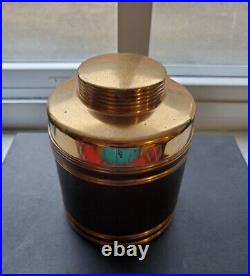 Vintage Dunhill Humidor Jar Tin Pipe Tobacco Holder Duk It