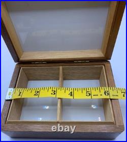 Vintage Dunhill Wooden Cigarette Humidor 1960's Perfect Jewelry & Trinket Box