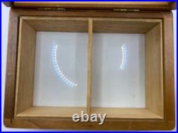 Vintage Dunhill Wooden Cigarette Humidor 1960's Perfect Jewelry & Trinket Box