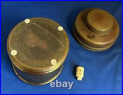 Vintage Dunhill copper Tobacco Pipe Cigar Jar Humidor WithLid