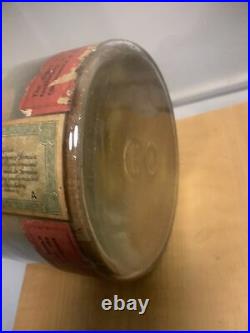 Vintage El Trovador Cigar Jar Jamacian Humidor