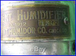 Vintage Electric Fan Motor 4 Hamilton Beach Cast Iron Base old Cigar Humidor