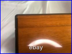 Vintage Elie Bleu Humidor Tablitier Paris France 9.5x8.5xx4 Read Description