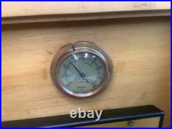 Vintage Elie Bleu Humidor Tablitier Paris France 9.5x8.5xx4 Read Description