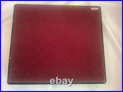 Vintage Elie Bleu Humidor Tablitier Paris France 9.5x8.5xx4 Read Description