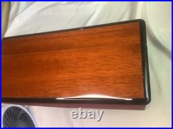 Vintage Elie Bleu Humidor Tablitier Paris France 9.5x8.5xx4 Read Description