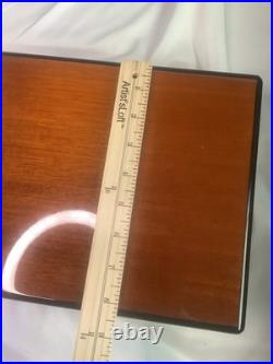 Vintage Elie Bleu Humidor Tablitier Paris France 9.5x8.5xx4 Read Description