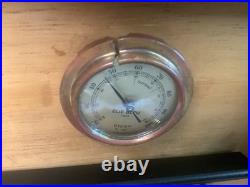 Vintage Elie Bleu Humidor Tablitier Paris France 9.5x8.5xx4 Read Description