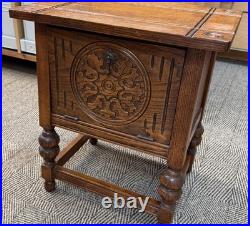 Vintage Ferguson Oak Humidor Tin Lined