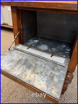 Vintage Ferguson Oak Humidor Tin Lined