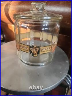 Vintage Glass Cigar Humidor