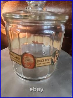 Vintage Glass Cigar Humidor