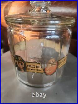 Vintage Glass Cigar Humidor