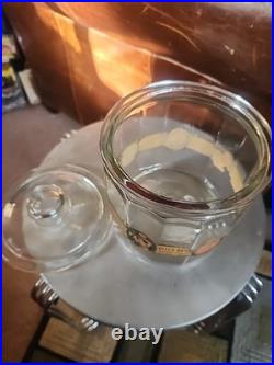 Vintage Glass Cigar Humidor