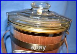 Vintage H. UPMANN GLASS HUMIDOR / Belicoso Cigars / Complete withCedar Liner RARE