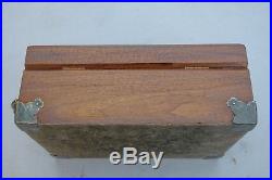 Vintage H. UPMANN Solid Wood Humidor Cigars Box 10 x 7 1/4 x 4 1/2 G4001