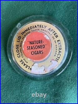 Vintage H Upmann 1844 Glass Cigar Humidor Jar Pre 1959