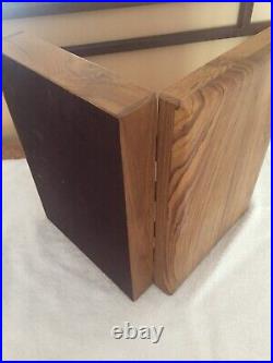 Vintage Hand Crafted Wooden Cigar Humidor