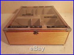 Vintage Henri Wintermans Glass Top Cigar Shop Display Case Cabinet Retail