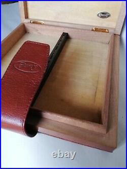 Vintage Humidif Cigars Travel Humidor, Genuine Leather and Cedar Wood